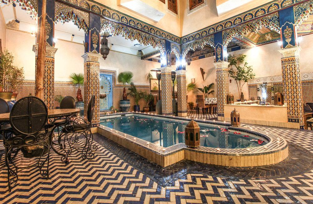 马拉喀什 普卡摩洛哥传统庭院住宅酒店 外观 照片
